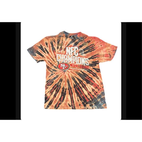 San Francisco 49ers NFC Champs Tie-Dye Tee - Picture 1 of 3